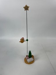 Vintage Christmas Wooden Toy Cute