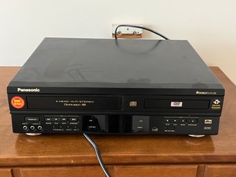 Panasonic Dvd And Vhs Player