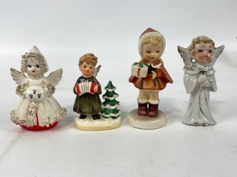 Vintage Christmas Figurine Lot