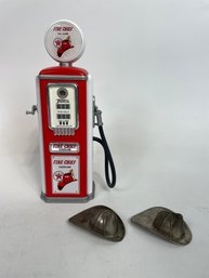 Fire Chief Pump Model And Metal Fire Hats
