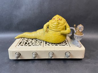 Vintage 1983 Kenner Star Wars Jabba The Hutt Figure Playset