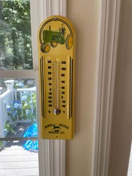 John Deere Advertising Thermometer