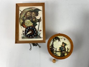 Hummel Clock And Music Box