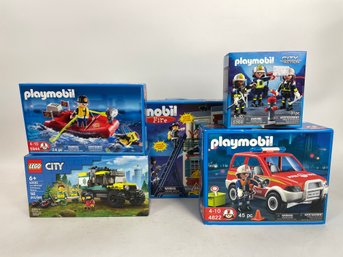 Playmobil Fire And City Sets