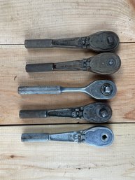 Group Of Vintage Ratchets New Britain Craftsman