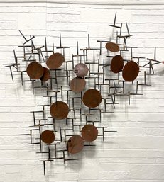 Mid Century Brutalist Wall Hanging