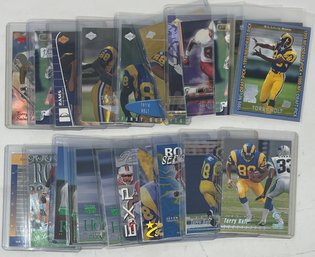 Large Torry Holt Rookie Card Lot