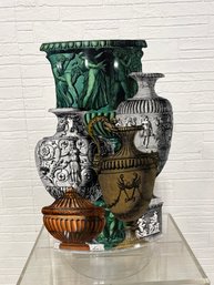 Fornasetti Milano Umbrella Stand Trompe L'oeil Vasi Antichi