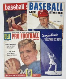 Lot Of Vintage Sports Magazines