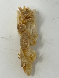 Carved Bone Dragon