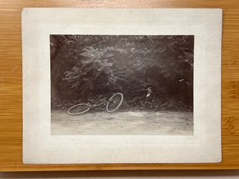 Antique Bicycle Accident Photo