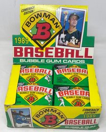 Unopened 1989 Bowman Baseball Wax Box (ken Griffey Jr. Rookie)