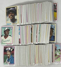 Huge Lot Of 1978 Topps Baseball Cards