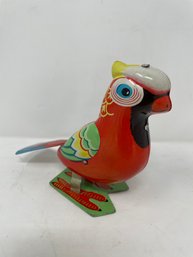 Vintage Tin Bird Toy