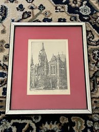 Numbered Print - Healy Hall Georgetown University