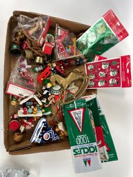 Vintage Christmas Tray Lot