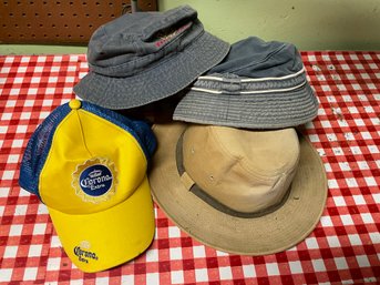 Lot Of Fishing Hats