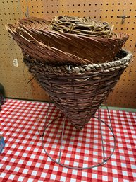 Group Of Various Size Baskets