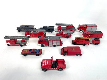 Lot Of Fire Trucks