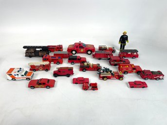 Lot Of Fire Trucks