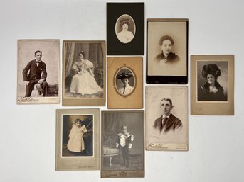 Collection Of Vintage Portrait Cards