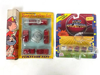 Tootsie Toys - 'Fire Lightning Set' & Micro Magnifier