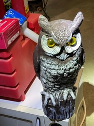 Outdoor Plastic Owl Figure 12'
