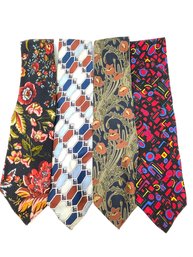 Collection Of Vintage Designer Ties Lot 1 Including Dior, Bergdorf Goodman And More!