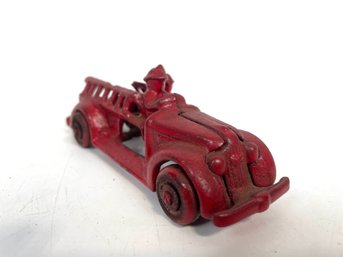 Cast Iron Fire Truck