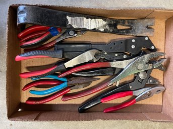 Tray Lot Of Adjustable Wrenches
