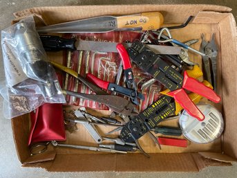 Tray Lot Of Assorted Tools