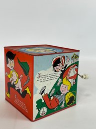Vintage Tin Jack In The Box