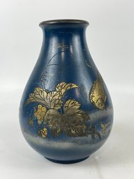 Bronze Decorated Vase Signed