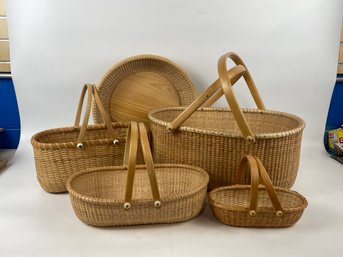 Group Of Nantucket Style Baskets