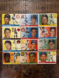 Lot Of 1955 Topps Baseball Cards (14)
