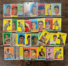 1958 Topps Baseball Card Lot (20)