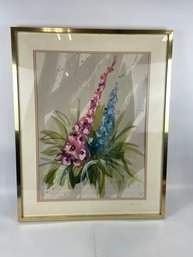 Jon Alan Bolten Original Painting Signed Framed Floral Still Life