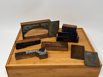 Collection Of Early Printing Blocks - Windham Ct