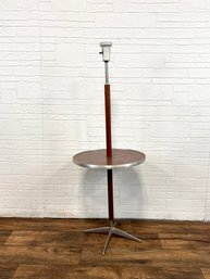 Mid Century Atomic Style Floor Lamp Table