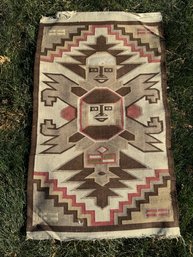 Navajo Wool Tapestry Or Rug