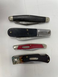 Vintage Knife Lot Buck Barlow Winchester More  (1)