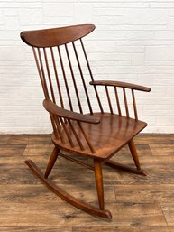 Russel Wright Spindle Back Rocking Chair For Conant Ball