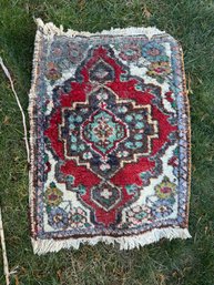 Vintage Turkish Mat - As Is