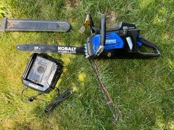 Kobalt 80v Electric Chainsaw