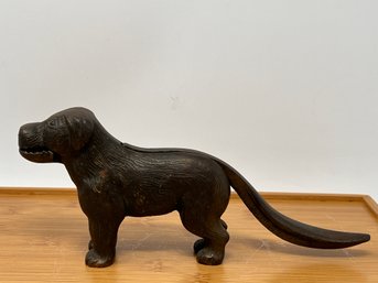 Cast Iron Dog Nutcracker