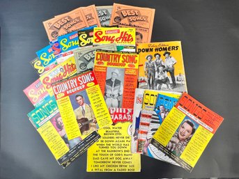 Collection Of Song Magazines