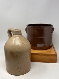 Group Of Vintage Stoneware