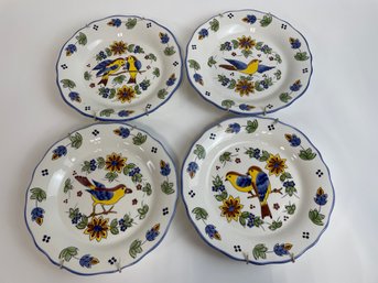 Collection Of Four Jay Willfred Wall Plates - Andrea By Sadek