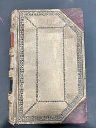 Antique Ledger Book