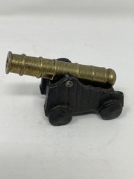 Vintage Miniature Brass Canon